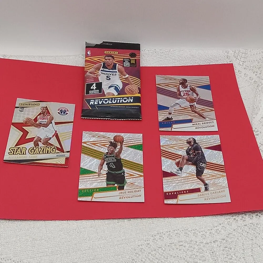 Panini Revolution Open Pack 2925 Issue 4 Foil Cards Jrue Darius Mikal Alexandre